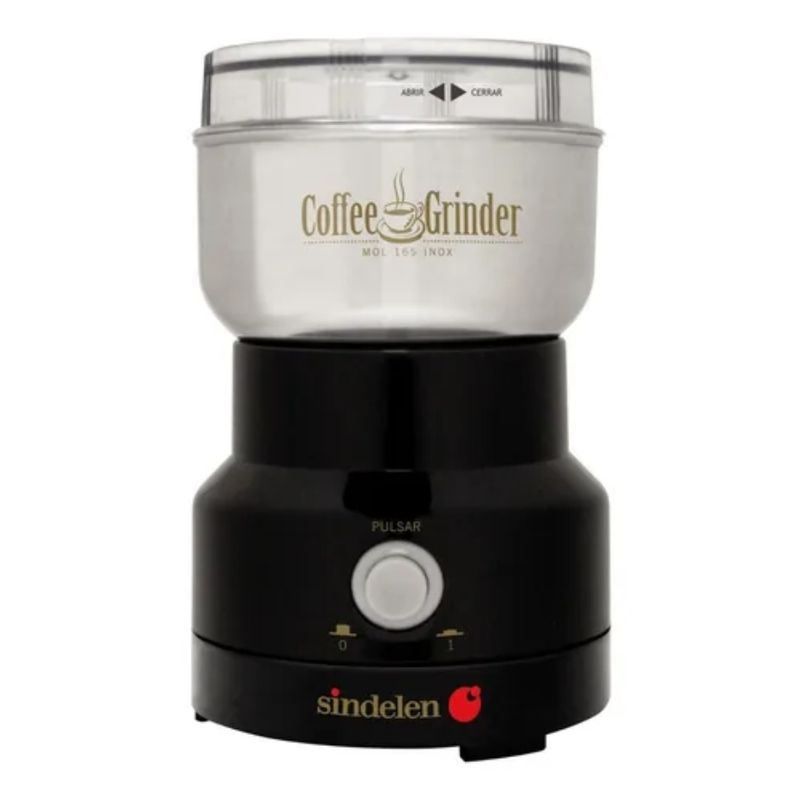SINDELEN - Molinillo Electrico De Café Sindelen 12 Tazas Color Negro