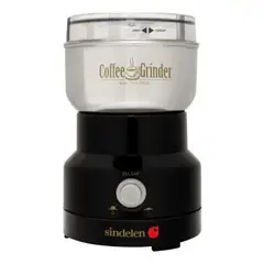 SINDELEN - Molinillo Electrico De Café 12 Tazas Color Negro