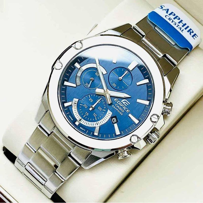 CASIO - RELOJ CASIO EDIFICE  EFR-S567D-2AV HOMBRE CRONOMETRO SAFIRO