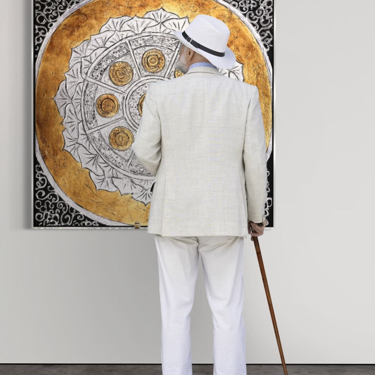 GENERICO - Cuadro abstracto decorativo 120 x 120