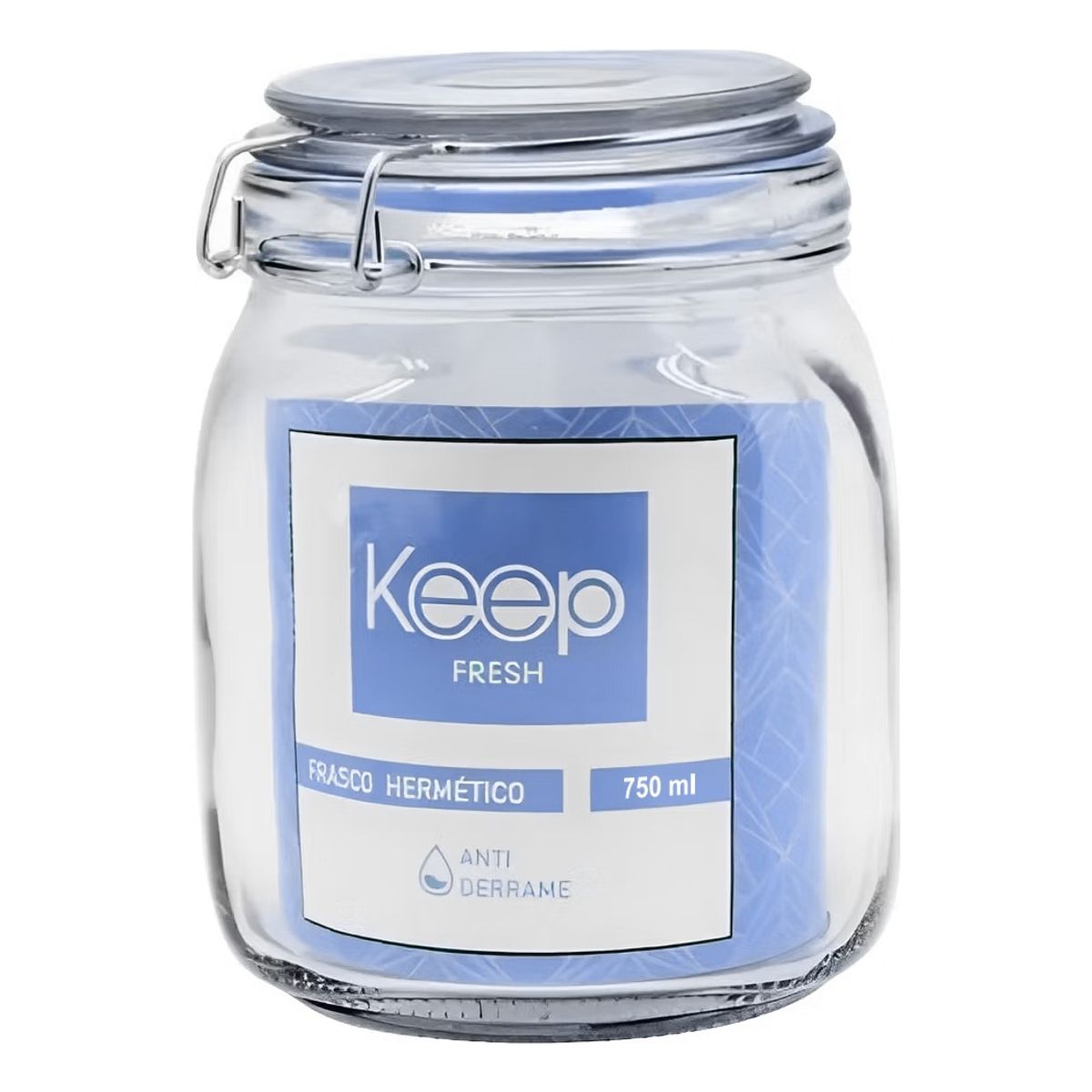 KEEP - Frasco Hermético 750 Ml Contenedor Vidrio Keep