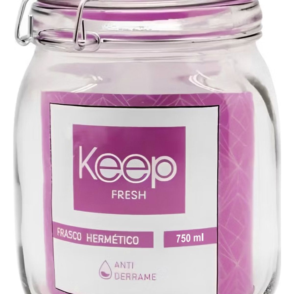 KEEP - Frasco Hermético 750 Ml Contenedor Vidrio Keep