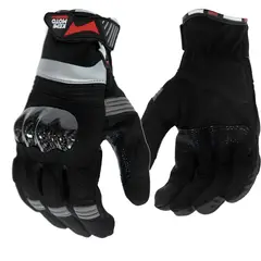 GENERICO - Guantes para moto Kemimoto SR034D con protecciones y función touch XL