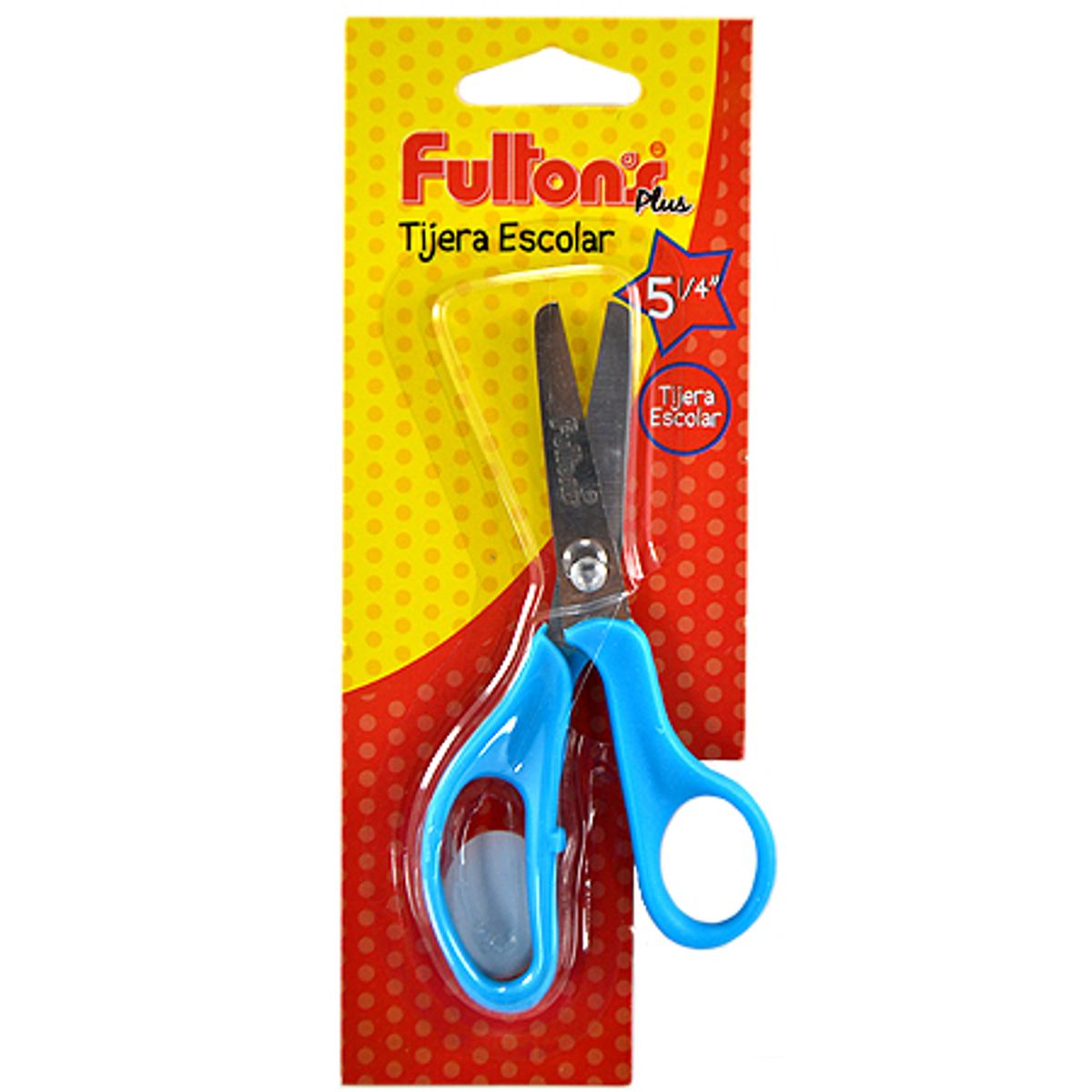 FULTONS - Tijera Escolar Punta Redonda 514 Fultons