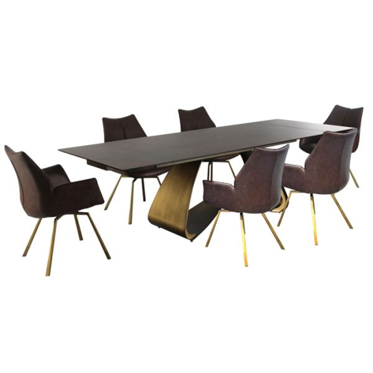 MSA MUEBLES SANTA ANA - Juego de Comedor 8 Sillas Norwich Fine
