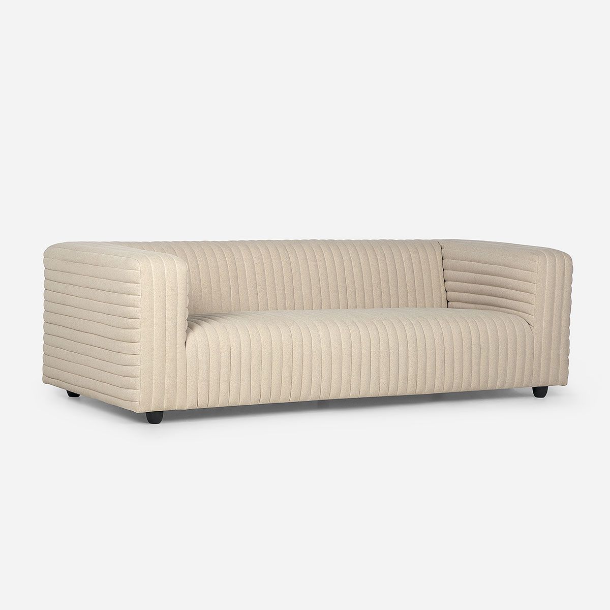 ROSEN - Sofá Rosen Jullian 3,5 Cuerpos Tela Crudo