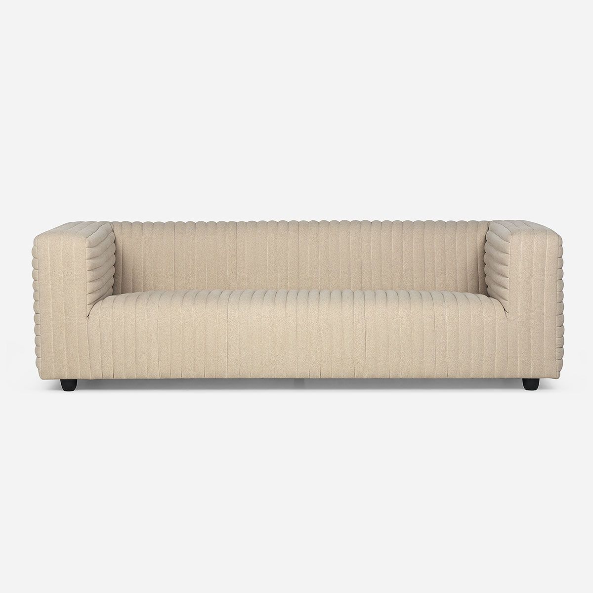 ROSEN - Sofá Rosen Jullian 3,5 Cuerpos Tela Crudo