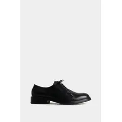 VELEZ - Vélez Zapatos Cordón Lunar Cuero Liso Hombre Negro