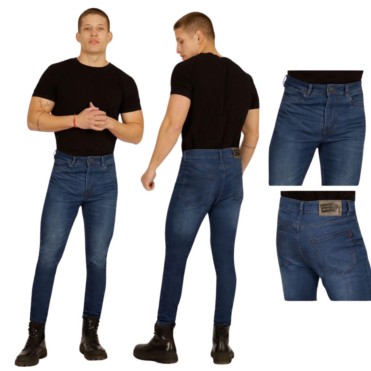 D'JOE - Pantalon Jeans Skinny Hombre