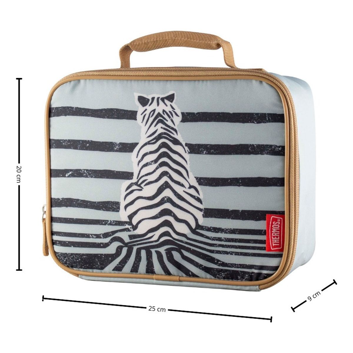 THERMOS - LONCHERA TERMICA TIGRE CELESTE