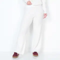 WADOS - PANTALON WIDE LEG TIRO ALTO PRETINA ELASTICADA