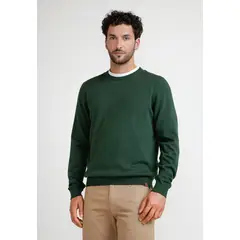TRIAL - Sweater Hombre Cuello C Phelps Verde
