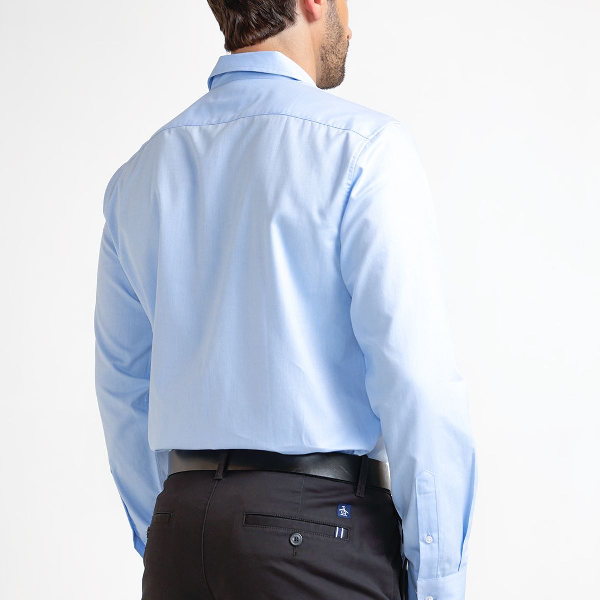 ORIGINAL PENGUIN - Camisa Hombre Formal Celeste