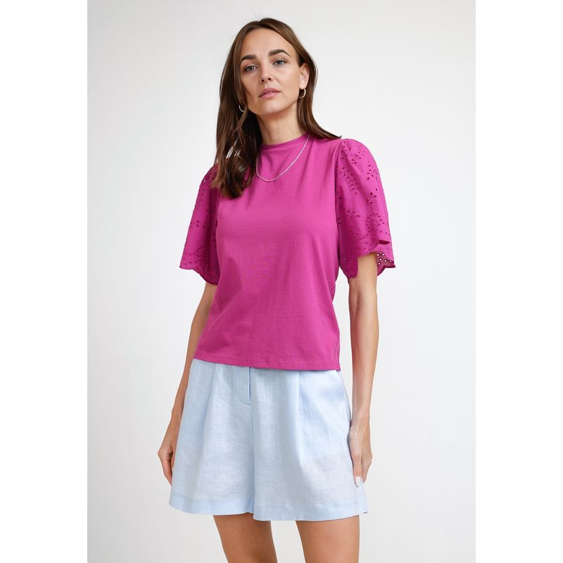 CANADIENNE - Polera de Mujer Modelo Pascal Color Violeta