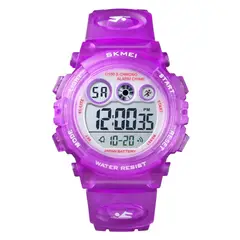 SKMEI - Reloj deportivo digital Led para niños unisex impermeable