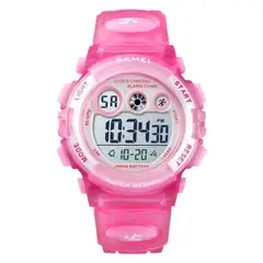 SKMEI - Reloj deportivo digital Led para niños unisex impermeable