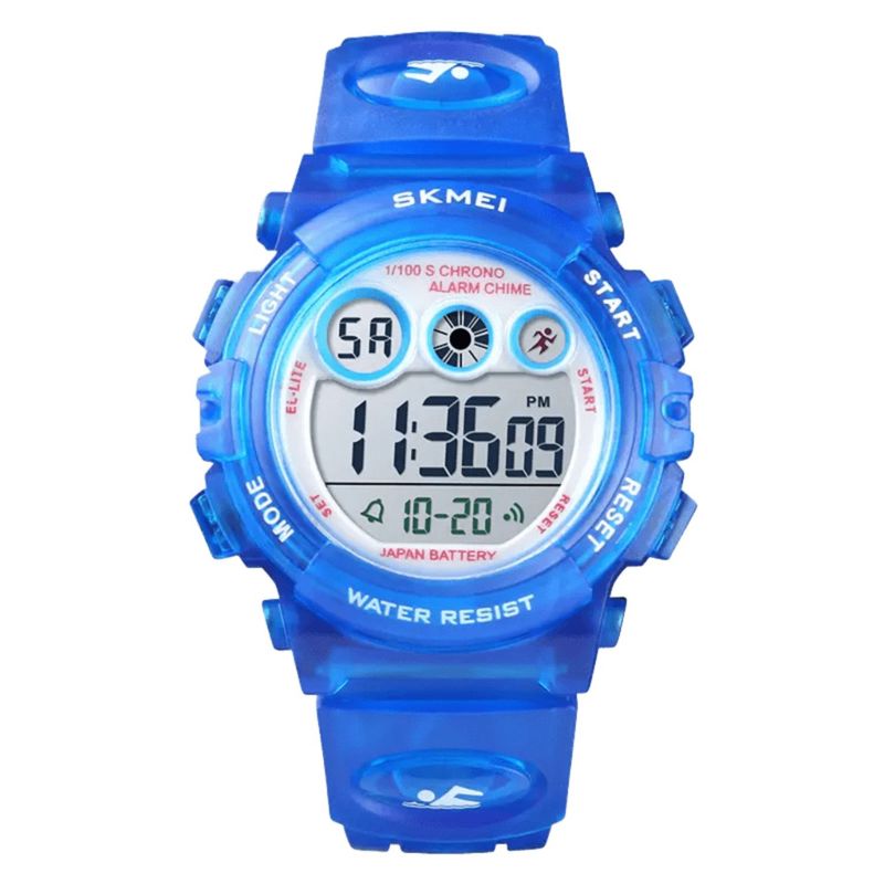 SKMEI - Reloj deportivo SKMEI digital Led para niños unisex impermeable
