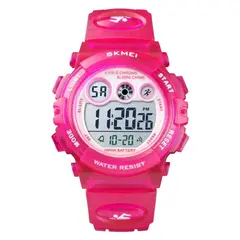 SKMEI - Reloj deportivo digital Led para niños unisex impermeable