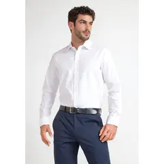 ORIGINAL PENGUIN - Camisa Formal Hombre Blanca