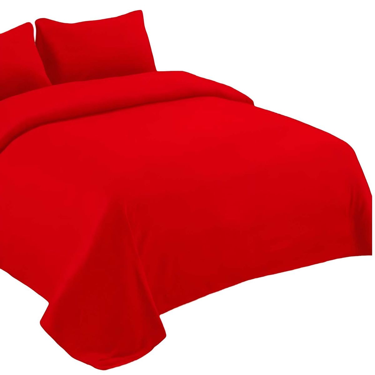 GENERICO - SABANA DE MICROPOLAR 2 PLAZAS ROJO