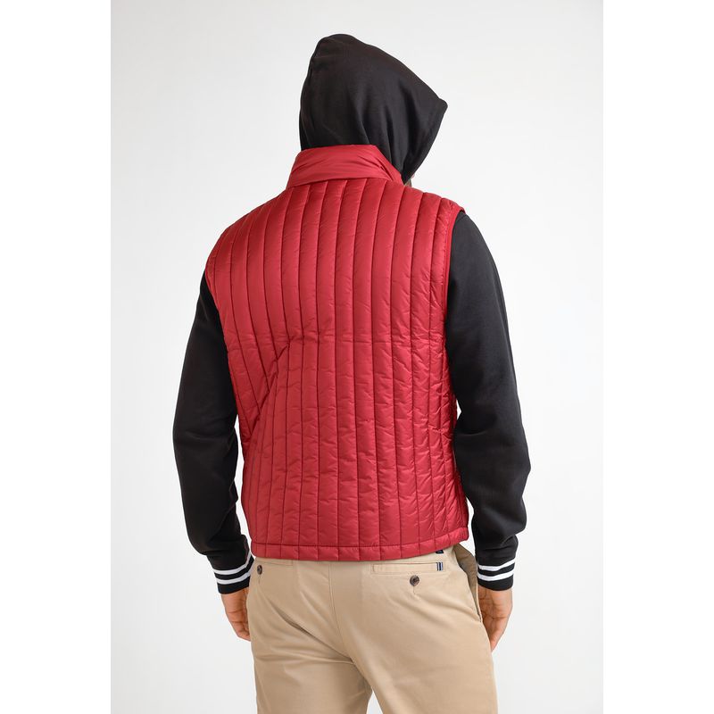 ORIGINAL PENGUIN - Parka Sin Manga Hombre Roja