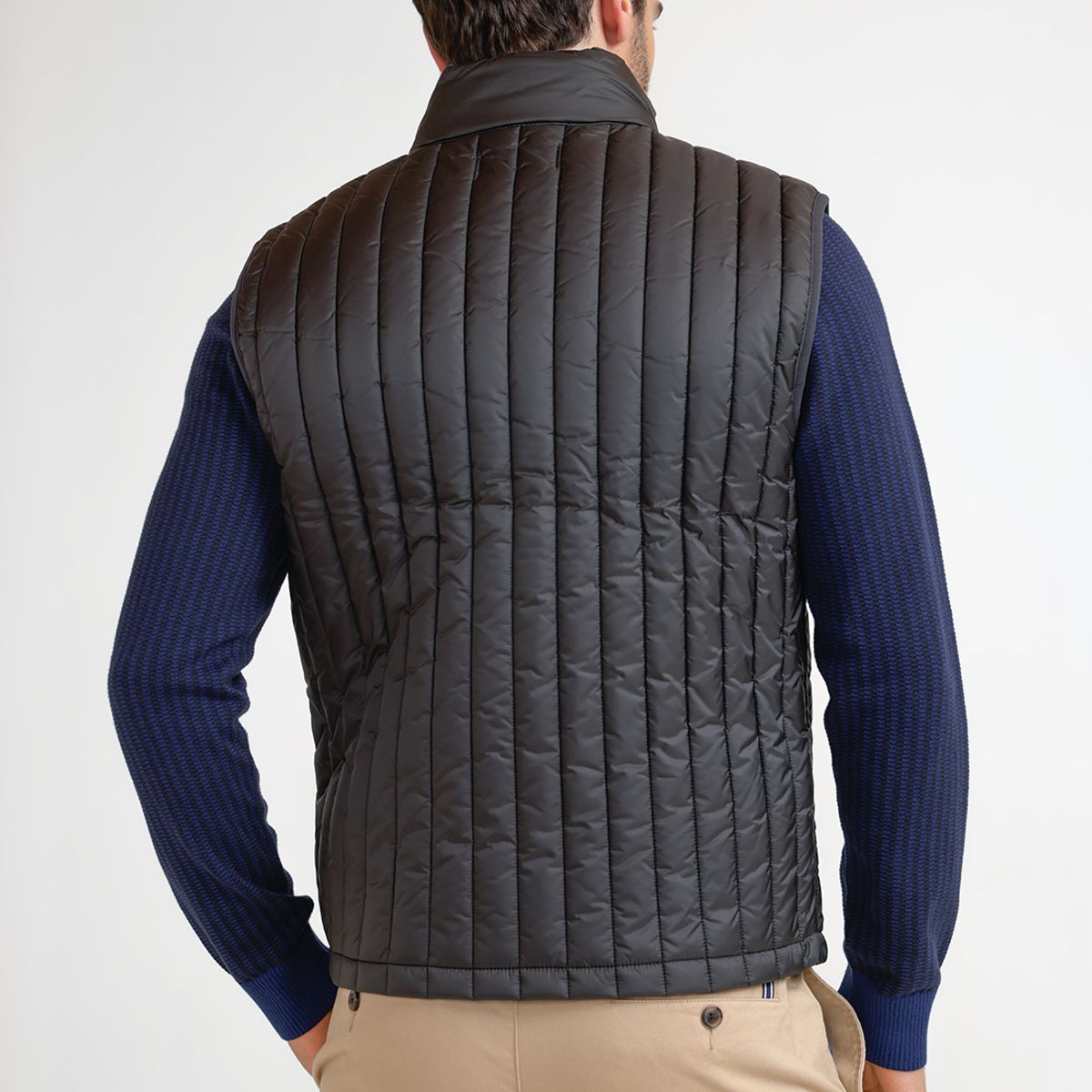 ORIGINAL PENGUIN - Parka Sin Manga Hombre Negra