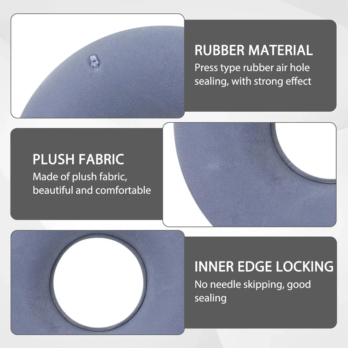 GENERICO - Cojin Dona Ortopedica Para Hemorroides Asiento Inflable