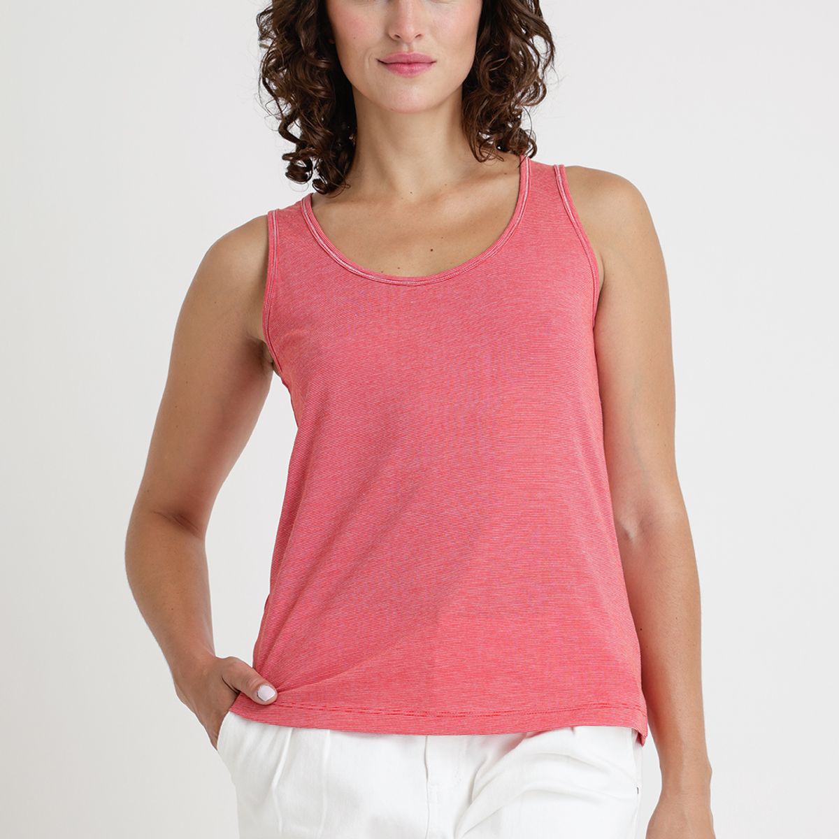 CANADIENNE - Polera De Mujer Layna Bottom Fucsia