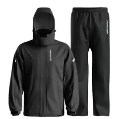 MOTOWOLF - 0405 Traje Impermeable Moto Hombre 190T con Capucha