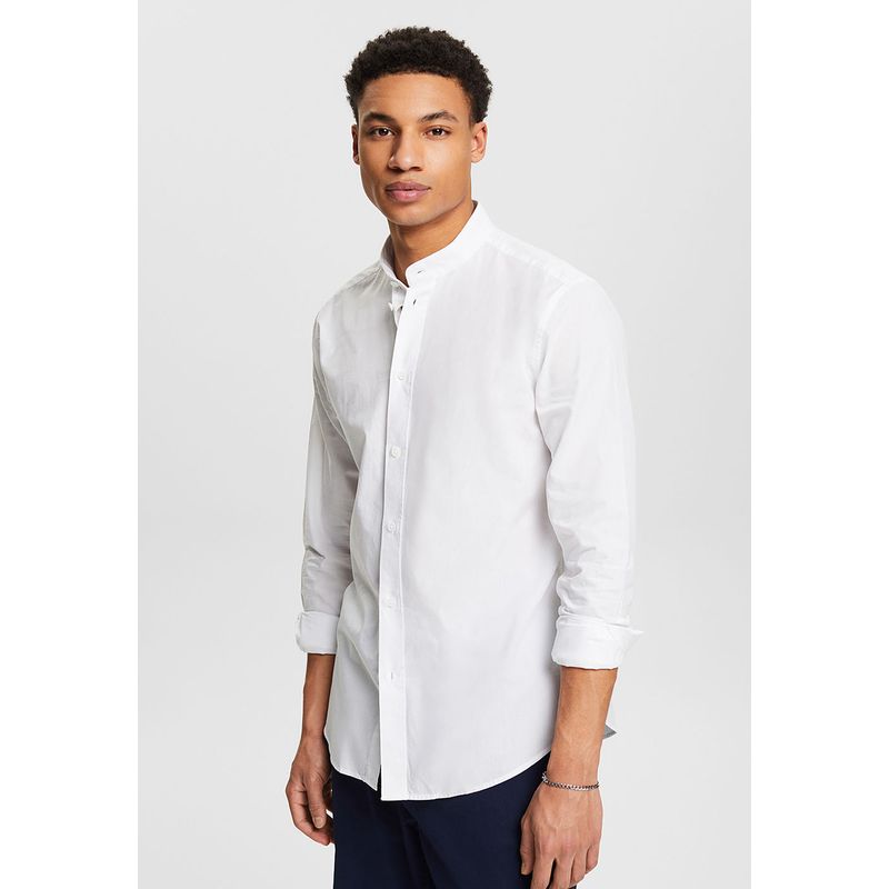 ESPRIT - Camisa Con Cuello Mao Hombre Esprit ESPRIT