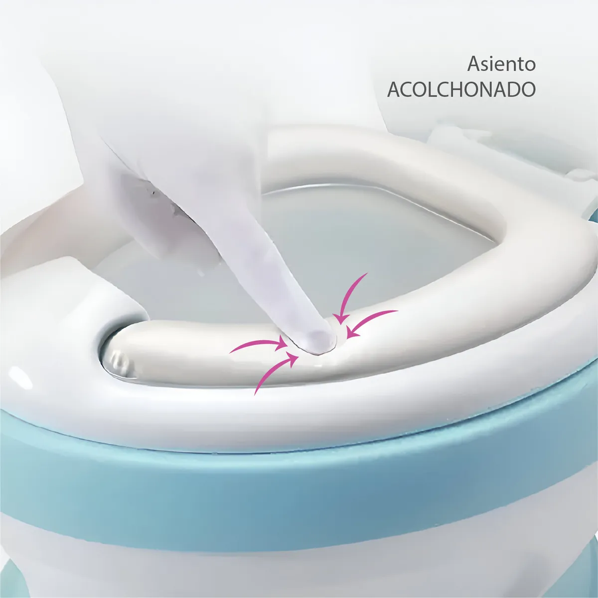 GLOWUP - Pelela Infantil Portátil Bacinica para Niños y niñas GlowUp