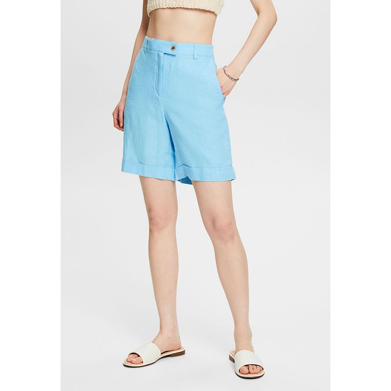 ESPRIT - Short De Lino Mujer Esprit ESPRIT