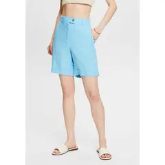 ESPRIT - Short De Lino Mujer