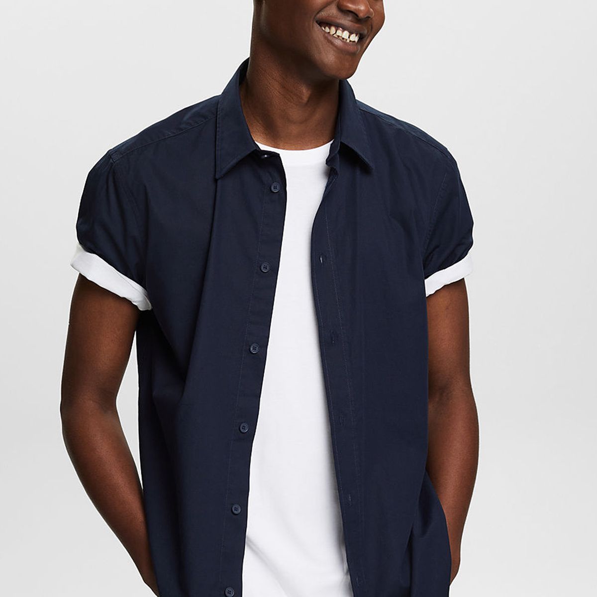 ESPRIT - Camisa De Manga Corta Hombre Esprit ESPRIT