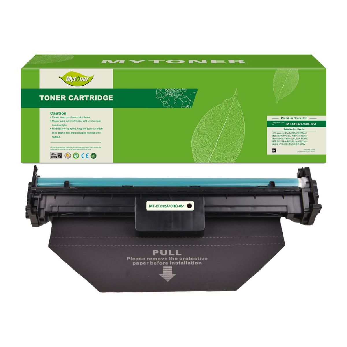 MYTONER - Drum Alternativo compatible HP CF 232A 32A - Negro