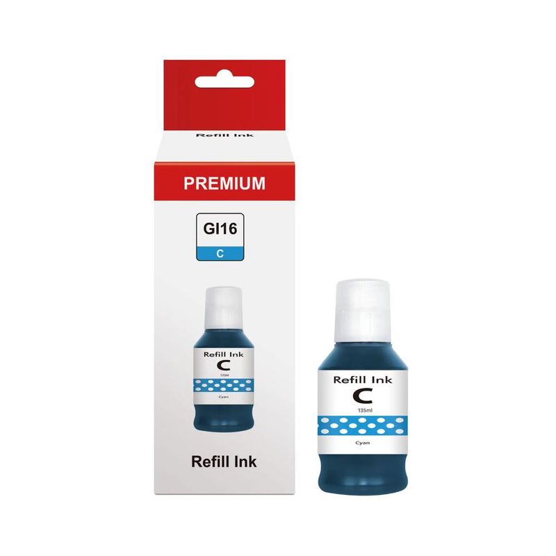 MYTONER - Tinta Alternativa Canon GI16 Cyan - Cian