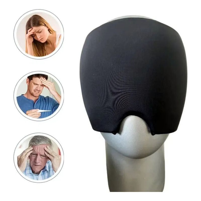 GENERICO - Gorra Antimigraña Terapia De Frío Y Estiramiento Sueño