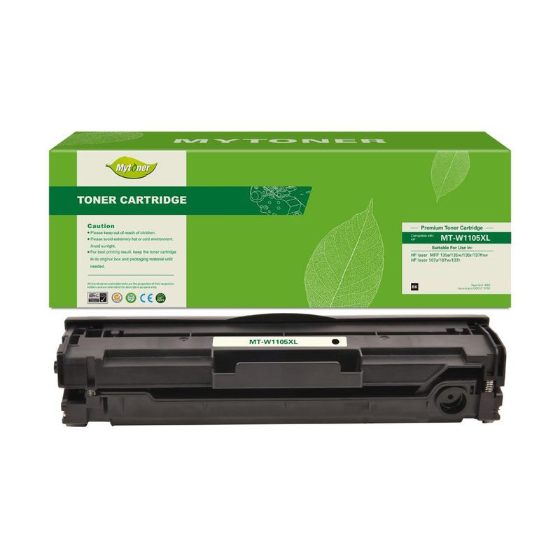 MYTONER - Tóner Alternativo HP W1105A XL 3000 Pag - Negro