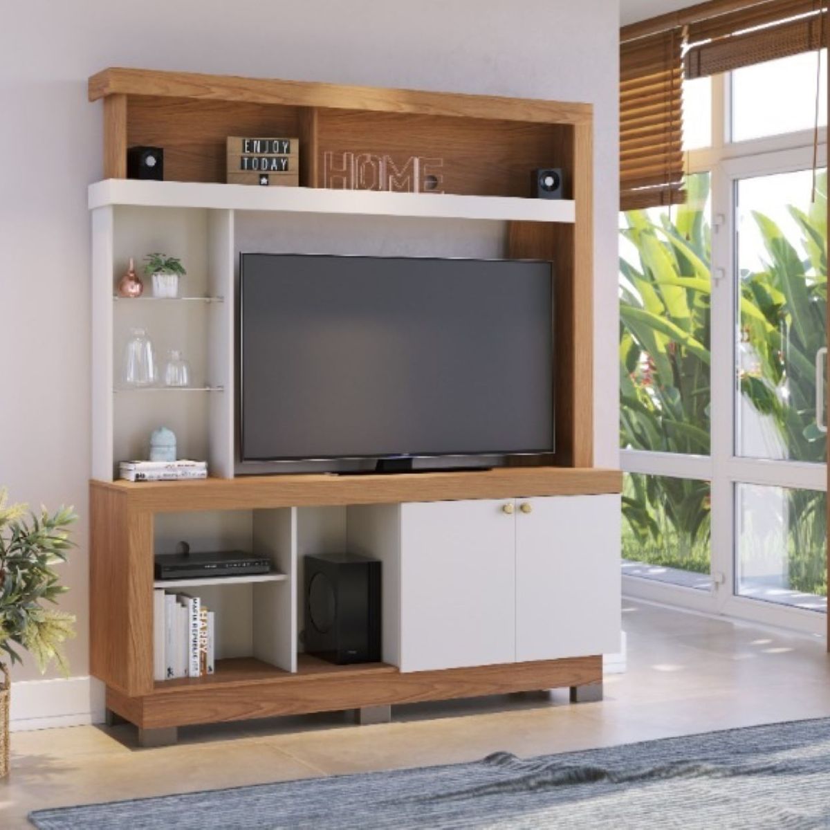 TAHUARI - Centro entretenimiento Valencia Freijo off white