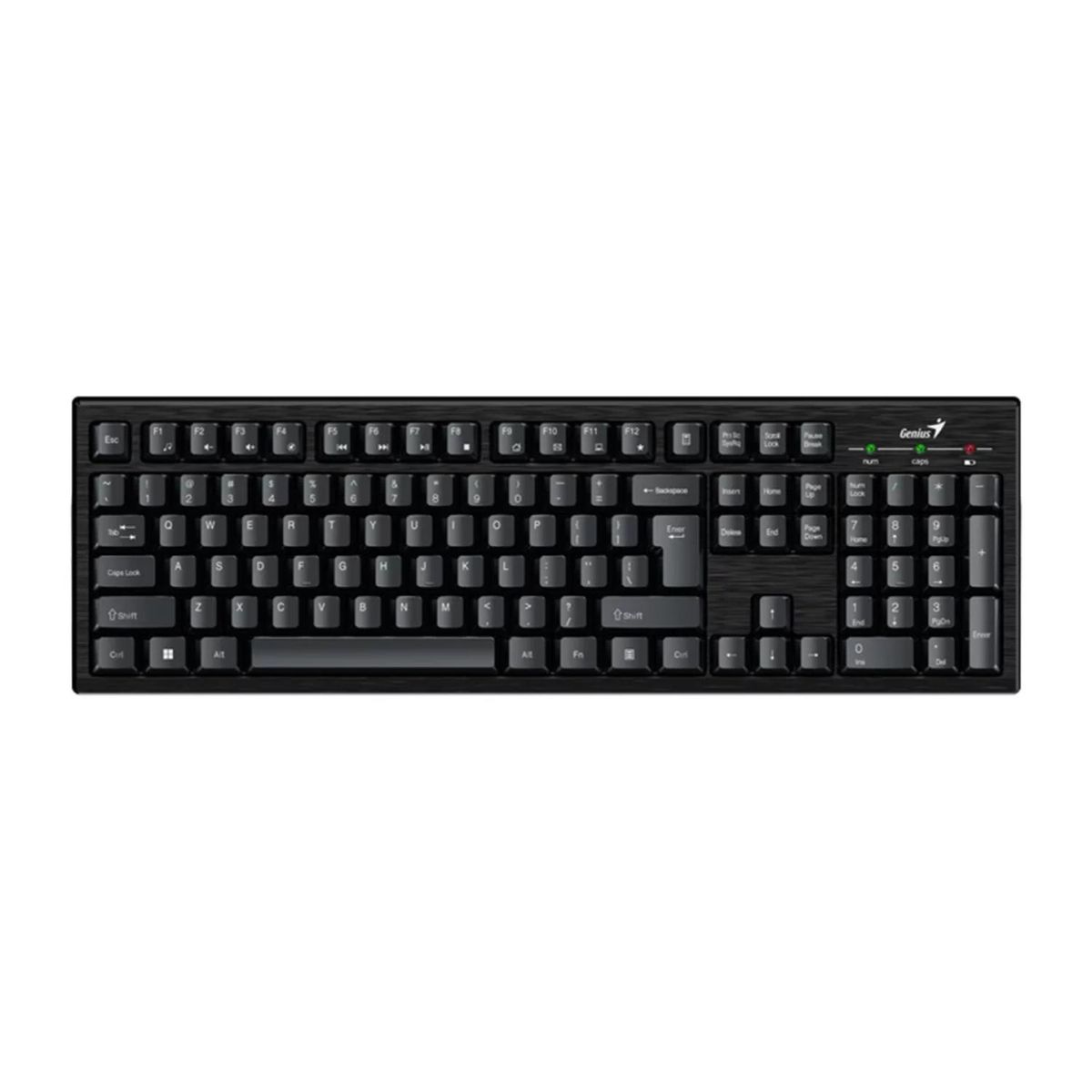 GENIUS - Kit Teclado Y Mouse Inalambrico USB Negro KM-8101