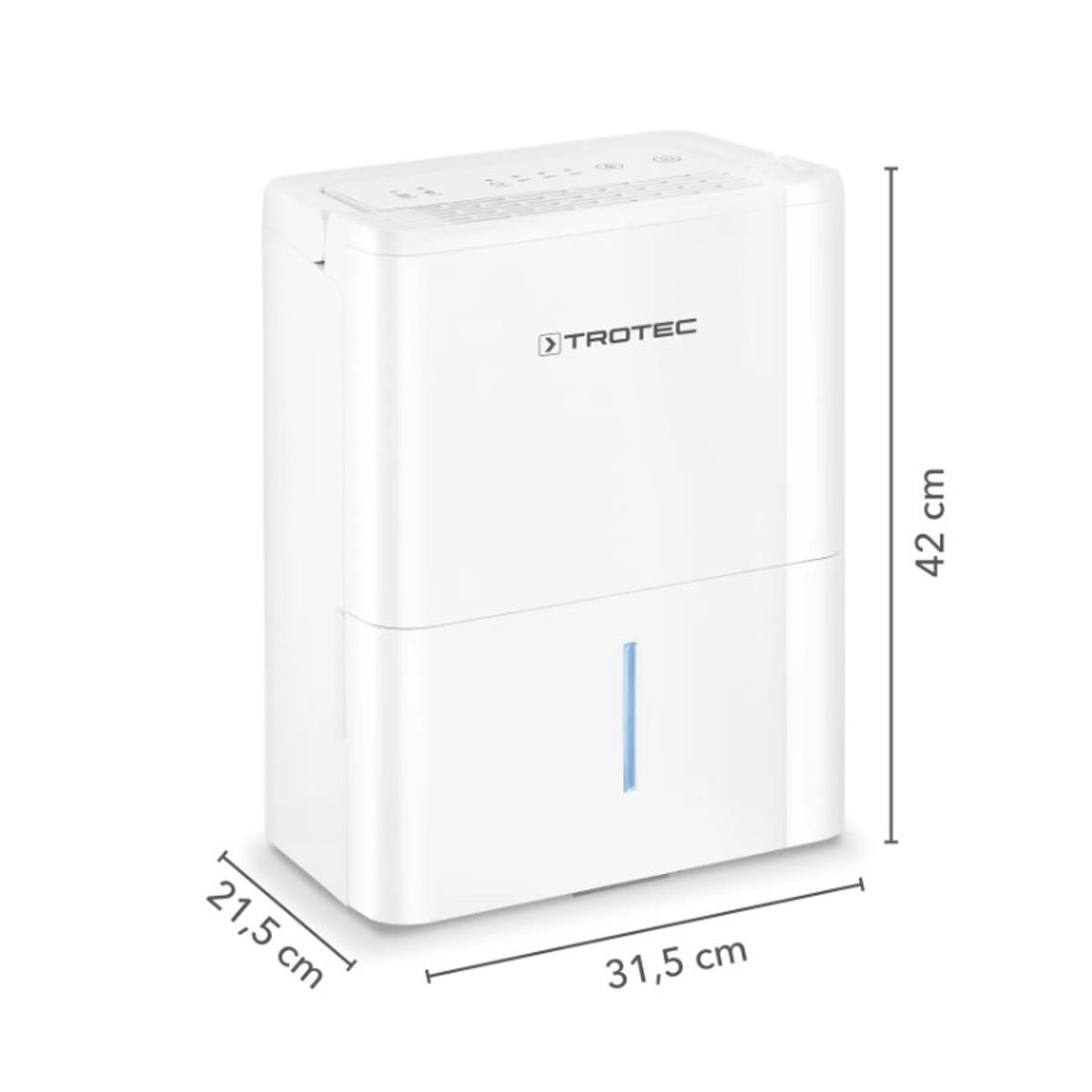 GENERICO - Deshumidificador TROTEC TTK 32E - 14 lts x día