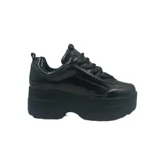 HERIEL - Zapatilla Verde Plataforma Mujer
