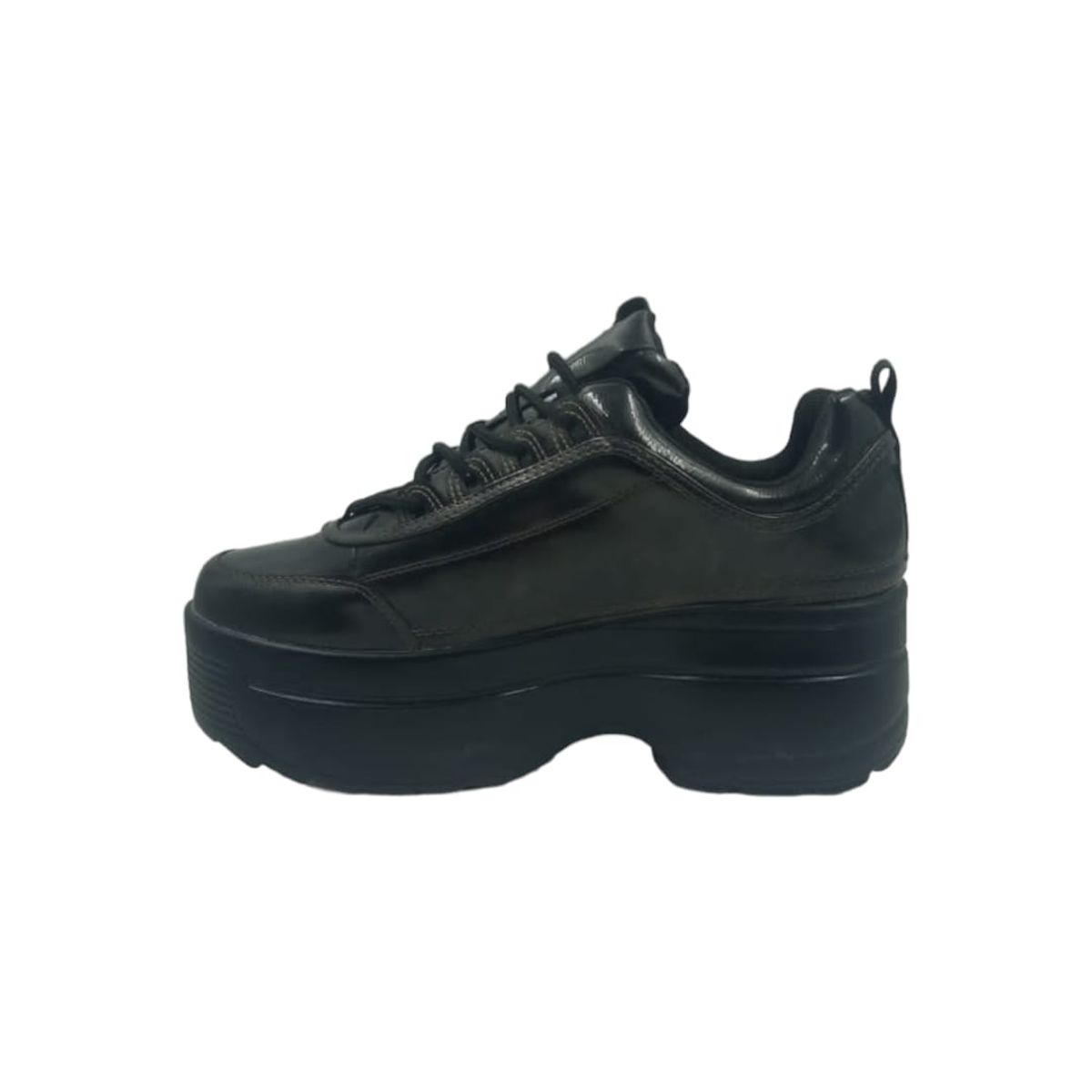 HERIEL - Zapatilla Verde Plataforma Mujer