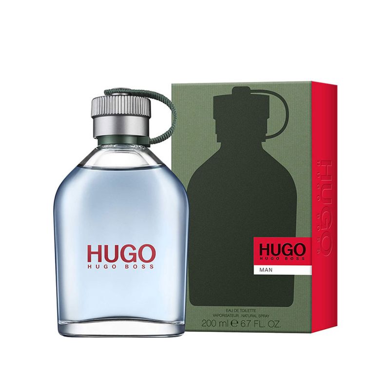 HUGO BOSS - Perfume Cantimplora Verde Edt 200ml Hombre Sin Celofan