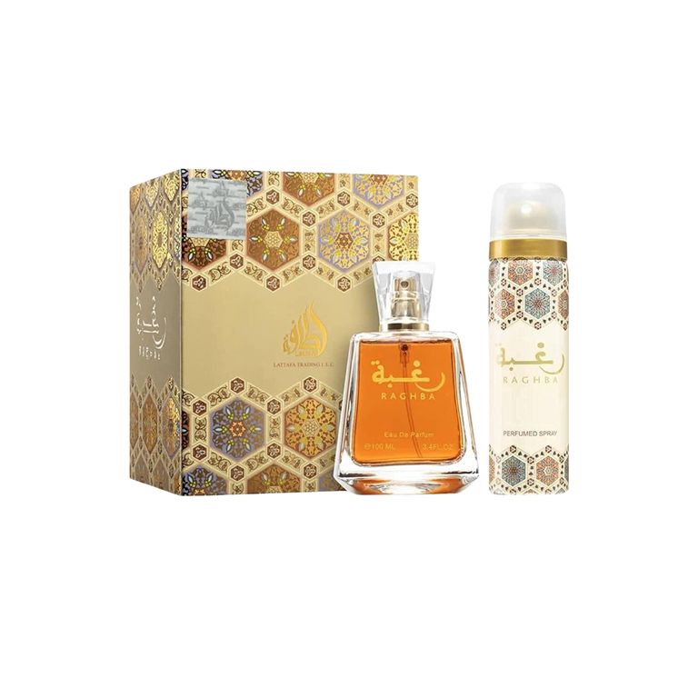 Perfume Raghba Edp 100 Ml + Deo Spray 50 Ml Mujer ...