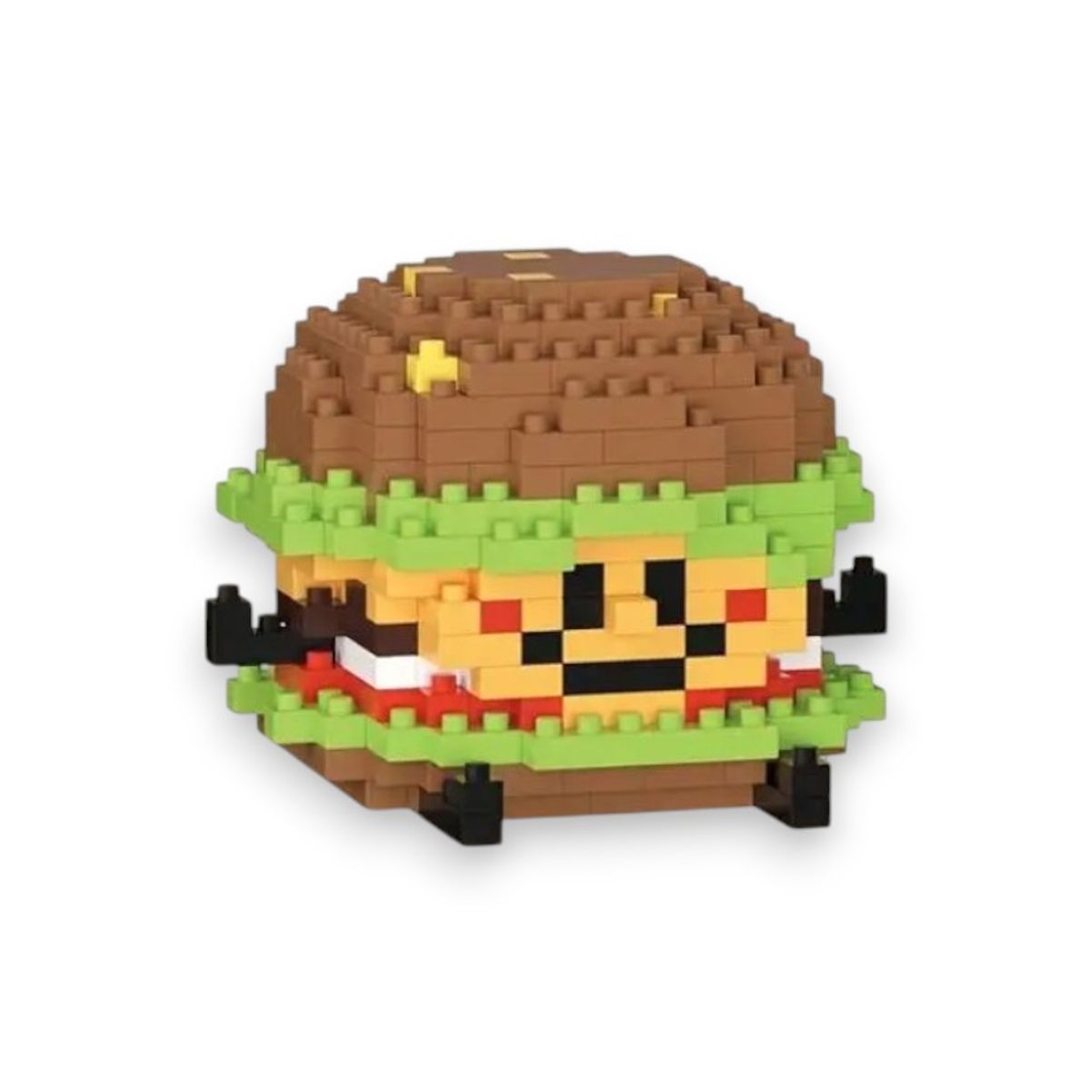 GENERICO - Mini Bloques Armables Hamburguesa Coleccionable  sin caja