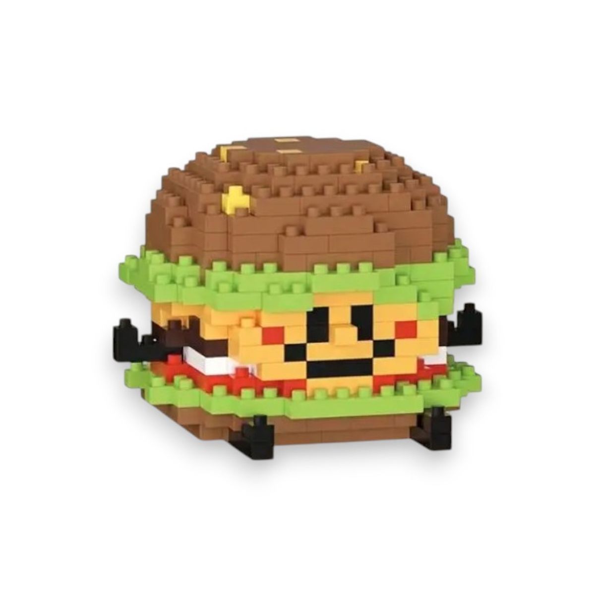 GENERICO - Mini Bloques Armables Hamburguesa Coleccionable  sin caja