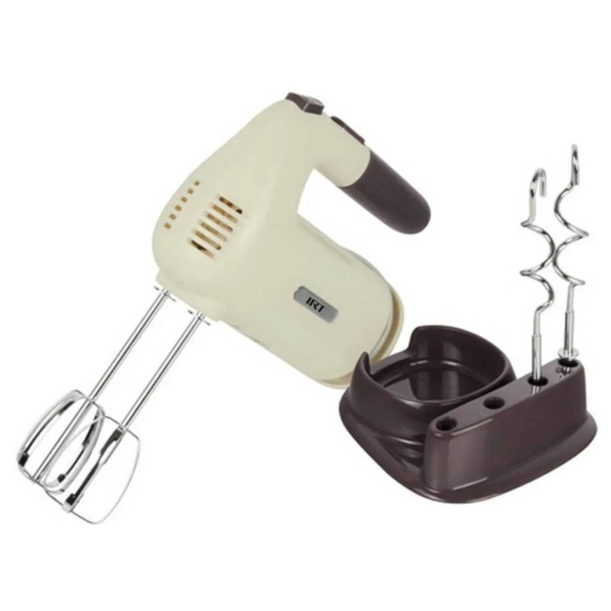 IRT - Batidora De Mano Con Pedestal 5V 200W Beige MIXRE01