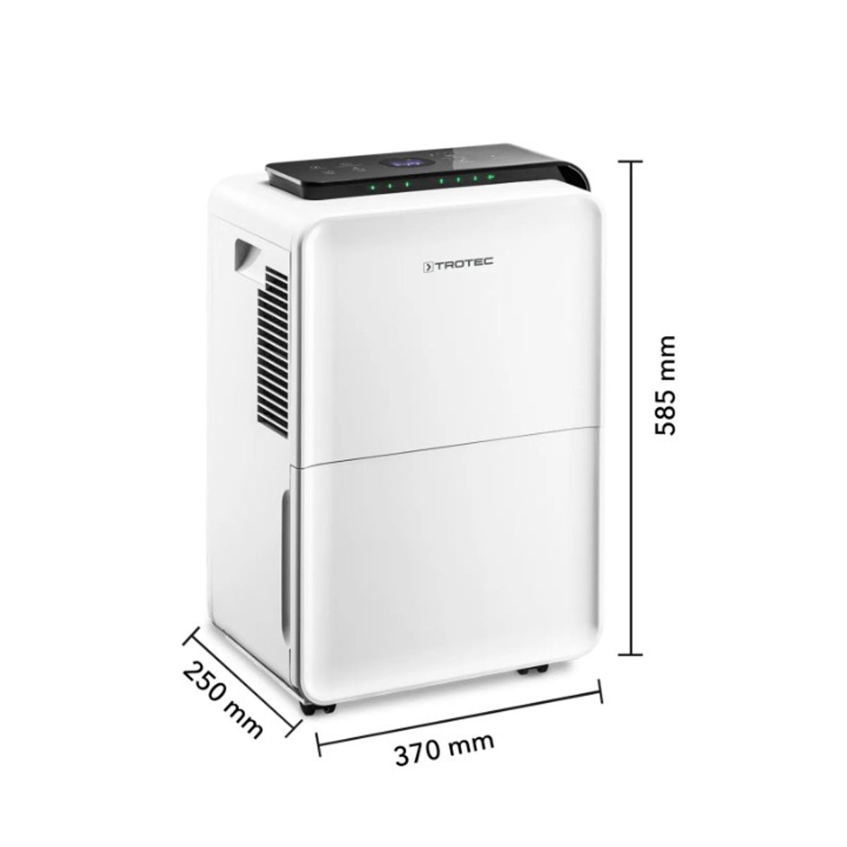 GENERICO - Deshumidificador TROTEC TTK 99 HEPA - 31 lts x día
