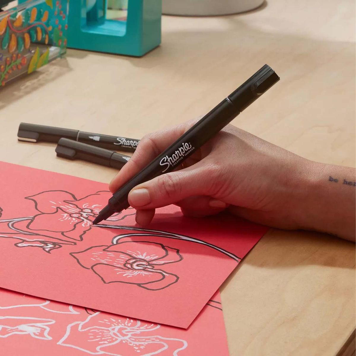 SHARPIE - Marcadores Creativos Sharpie Acrilicos y S-Note 10 Colores